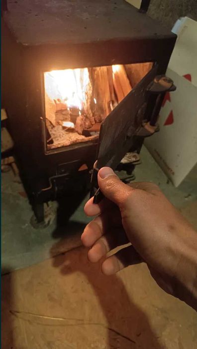 Бліндажна Буржуйка Пічка похідна блиндажная печка походная булерьян