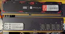 2 szt. Goodram IRIDIUM DDR4 DIMM 8GB 2400MHz BLACK IR-2400D464L17S/8G