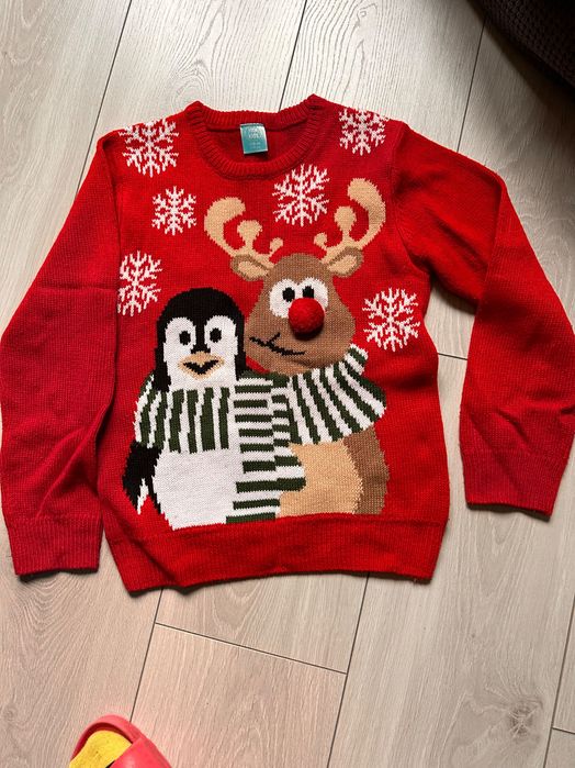 Sweter świąteczny 128