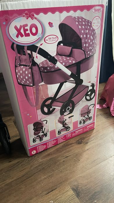 Wózek dla lalki Bayer Design XEO