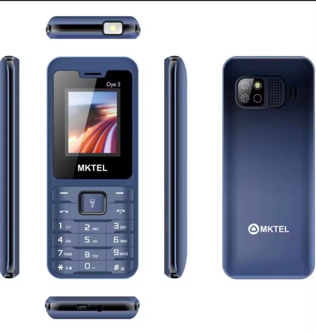 Мобільний телефон MKTEL OYE3 2500 Mah із зарядним!
