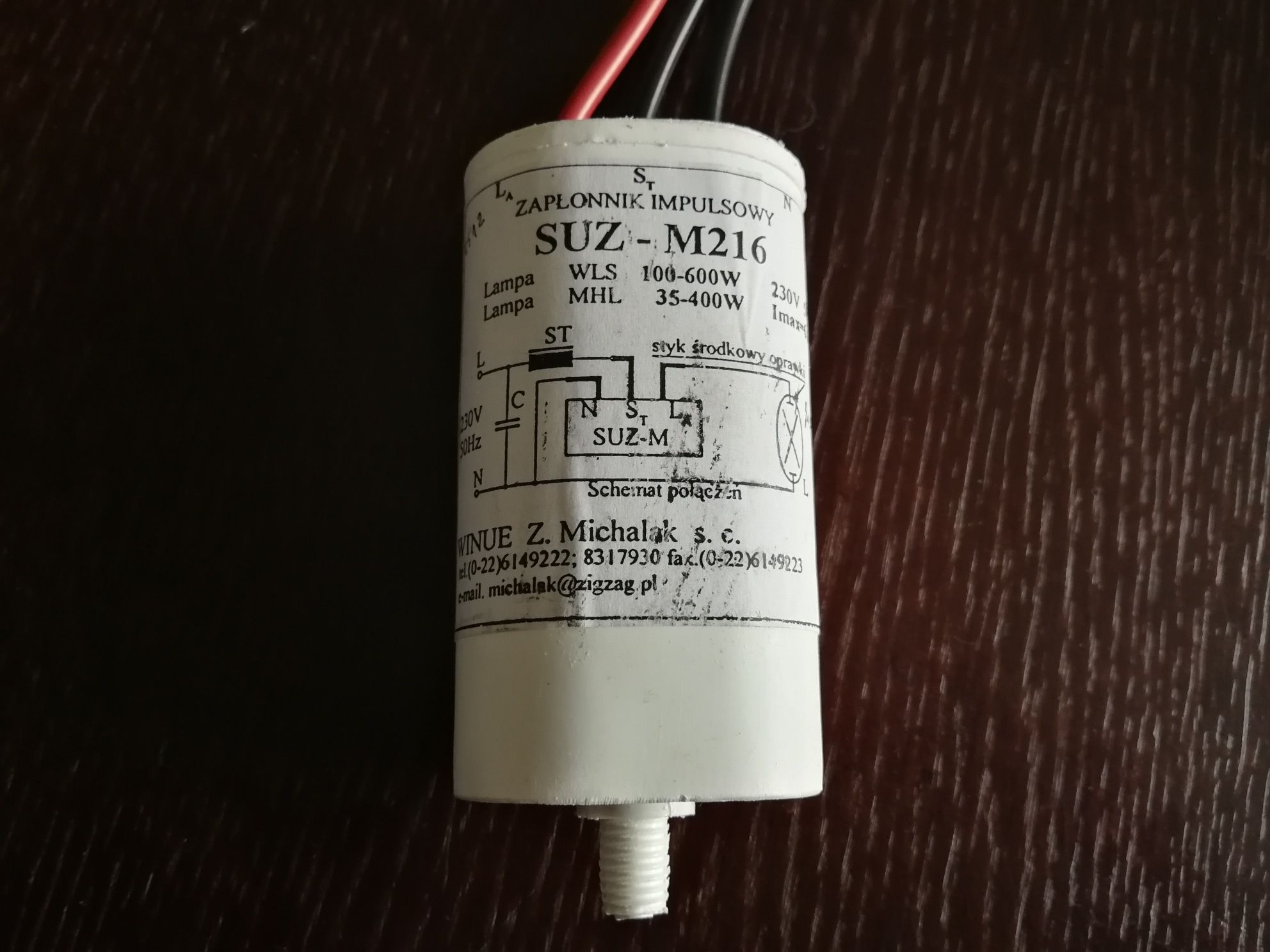 Zapłonniki nowe elektroniczne do lamp sodowych