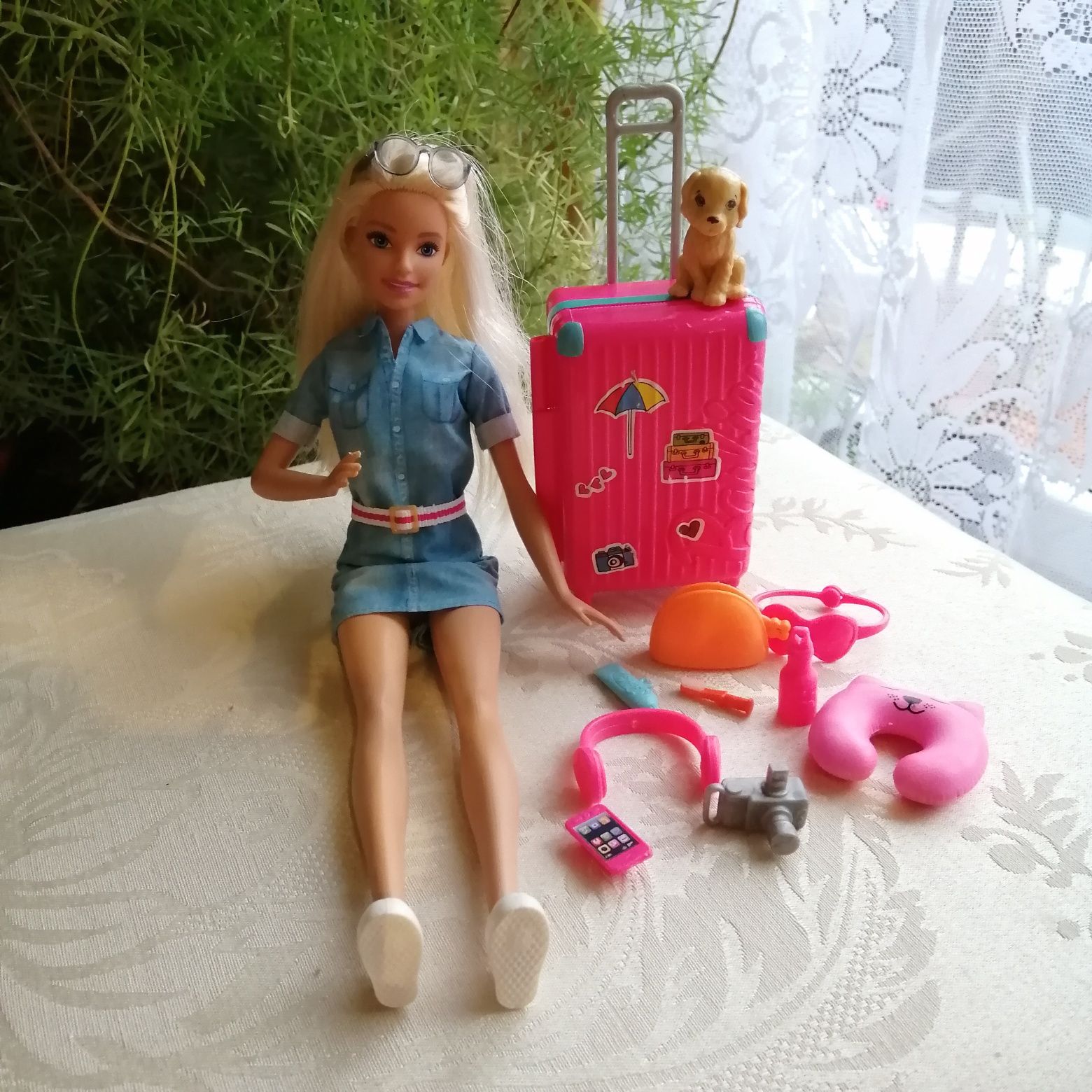 Barbie w podróży jak nowa Mattel