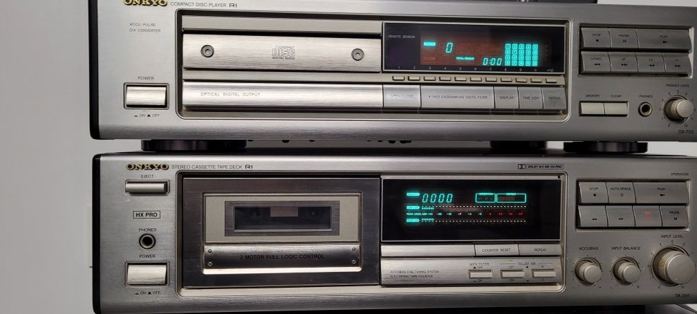 Duża wieża ONKYO A-803 T-403 TA-201 Oryginał Japan  PILOT !