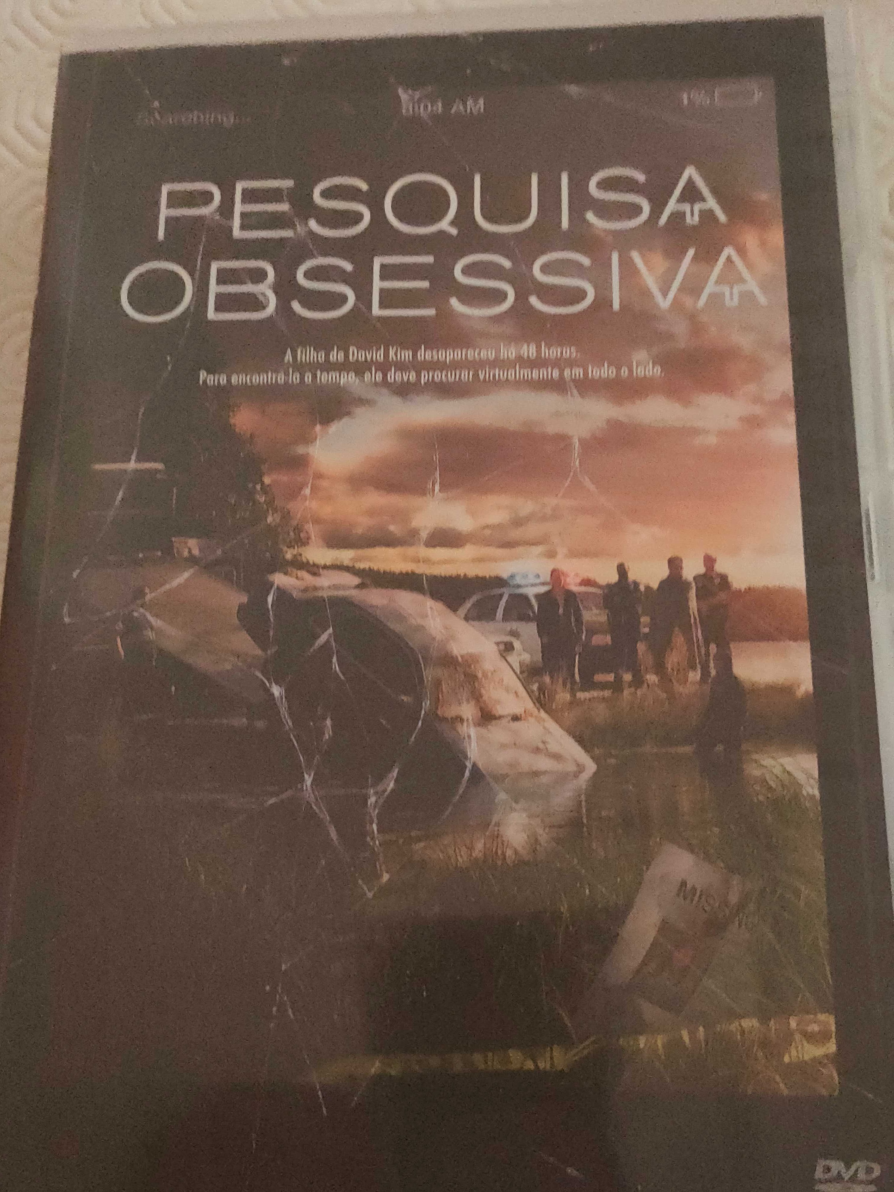 DVD filme Pesquisa Obsessiva