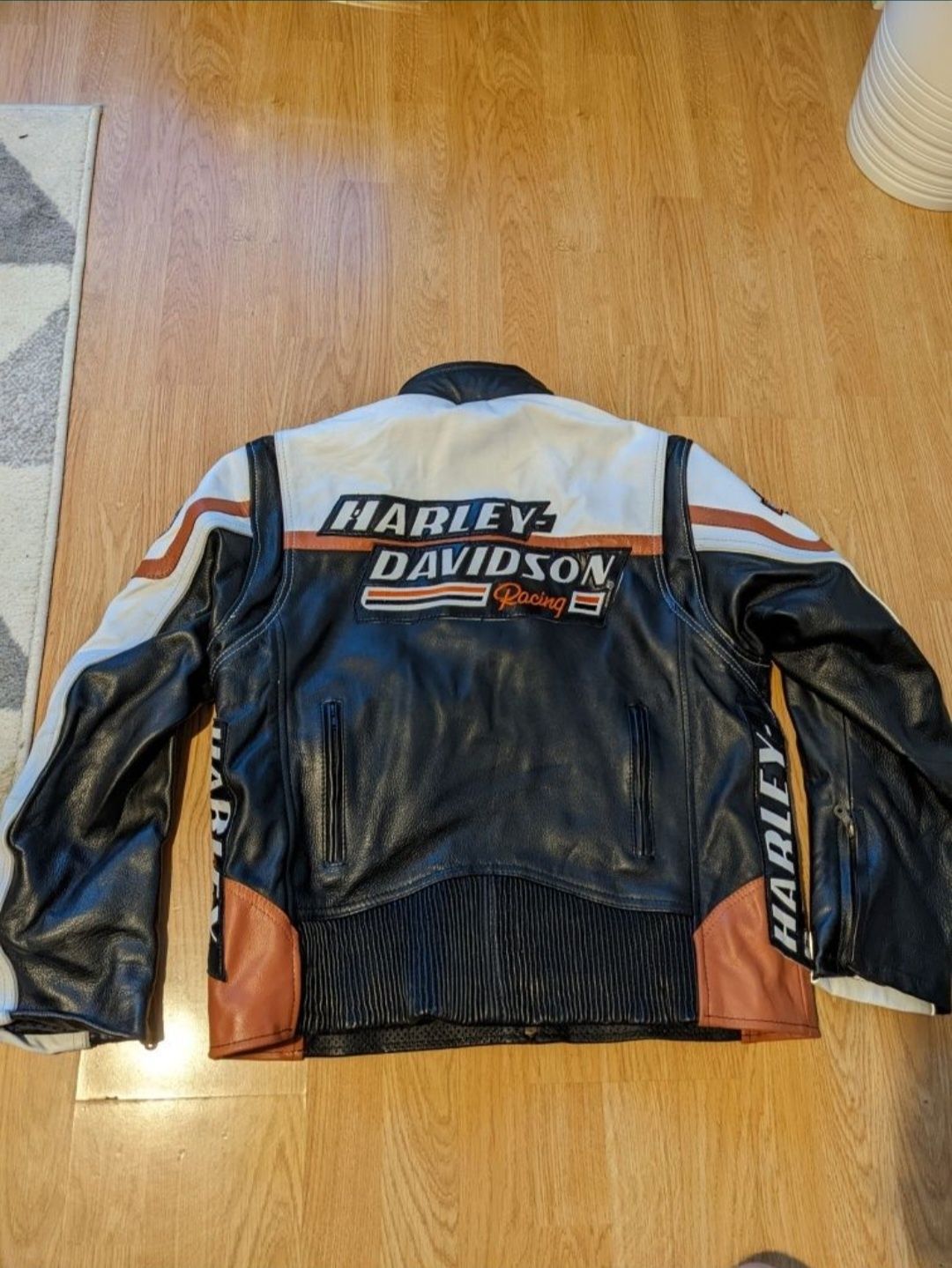 Harley Davidson Screamin Eagle kurtka skórzana L