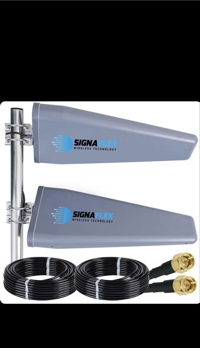 Antena zewnetrzna lte gsm 5g  signal flex zte mf286 10m