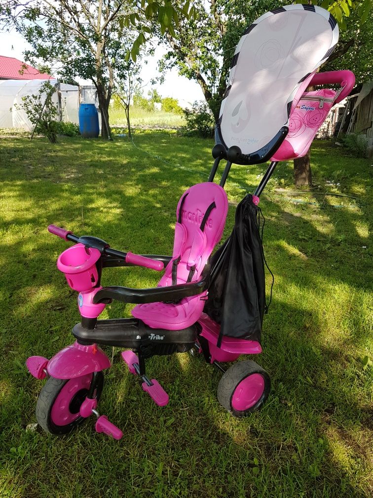 Rowerek trójkołowy Smart Trike różowy