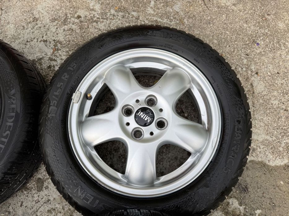 Jantes 15 4x100 Mini Cooper One com pneus