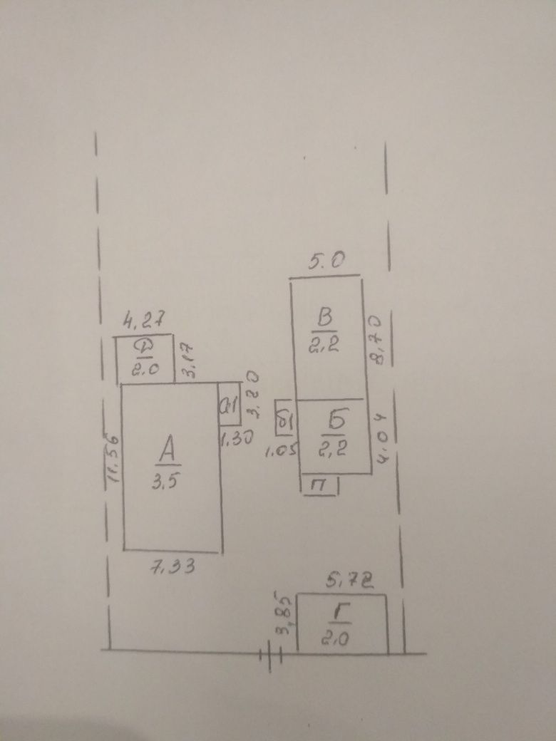 Продам добротный дом (70м2)с земельным участком в пригороде Ромны.