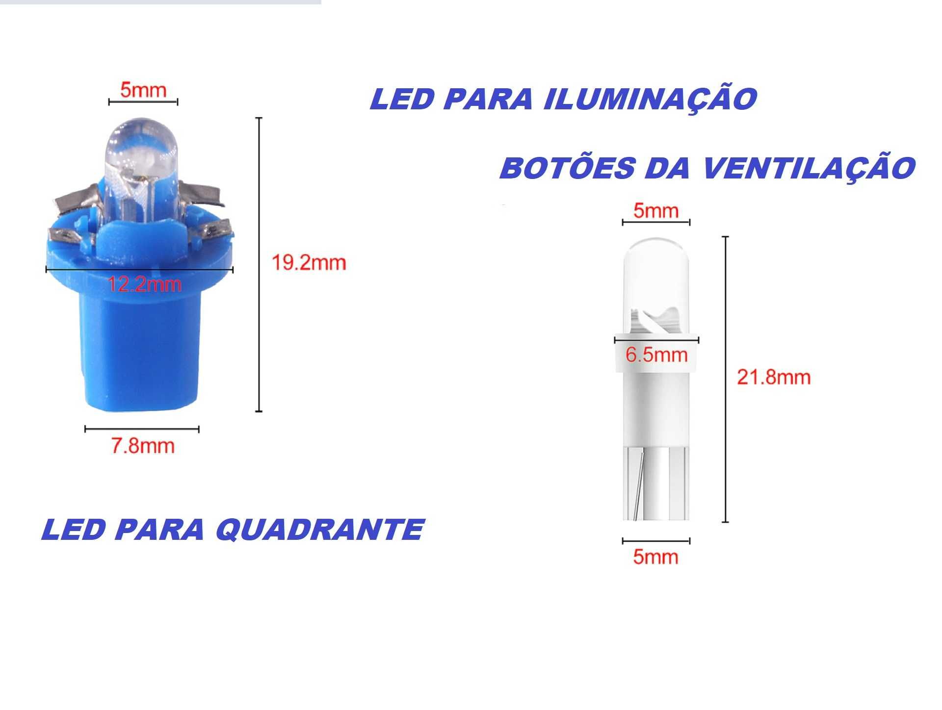 Led Branco Para Quadrantes