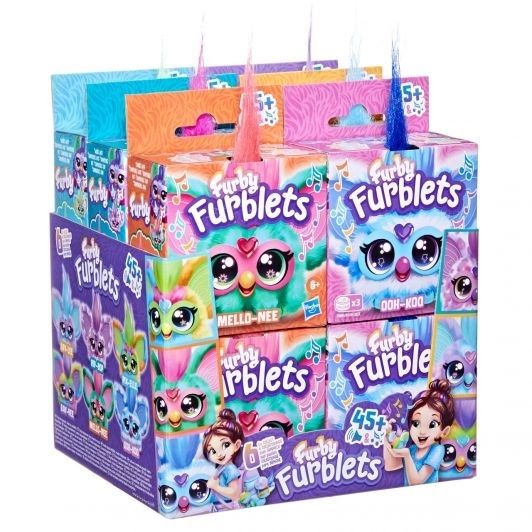 М`яка інтерактивна іграшка міні Фербі Furby furblets mini
Furby Furble