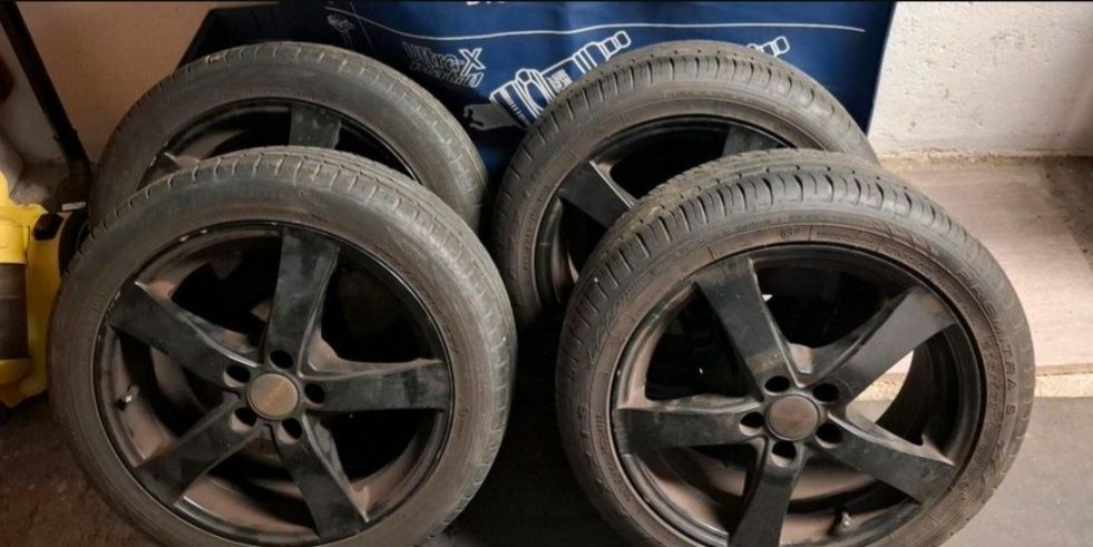 Felgi aluminiowe 16" z oponami VW GOLF, PASSAT, itp