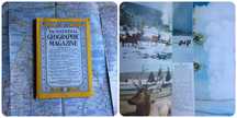 National Geographic Magazine Volume CX. Number 6 December 1956. 1 mapa
