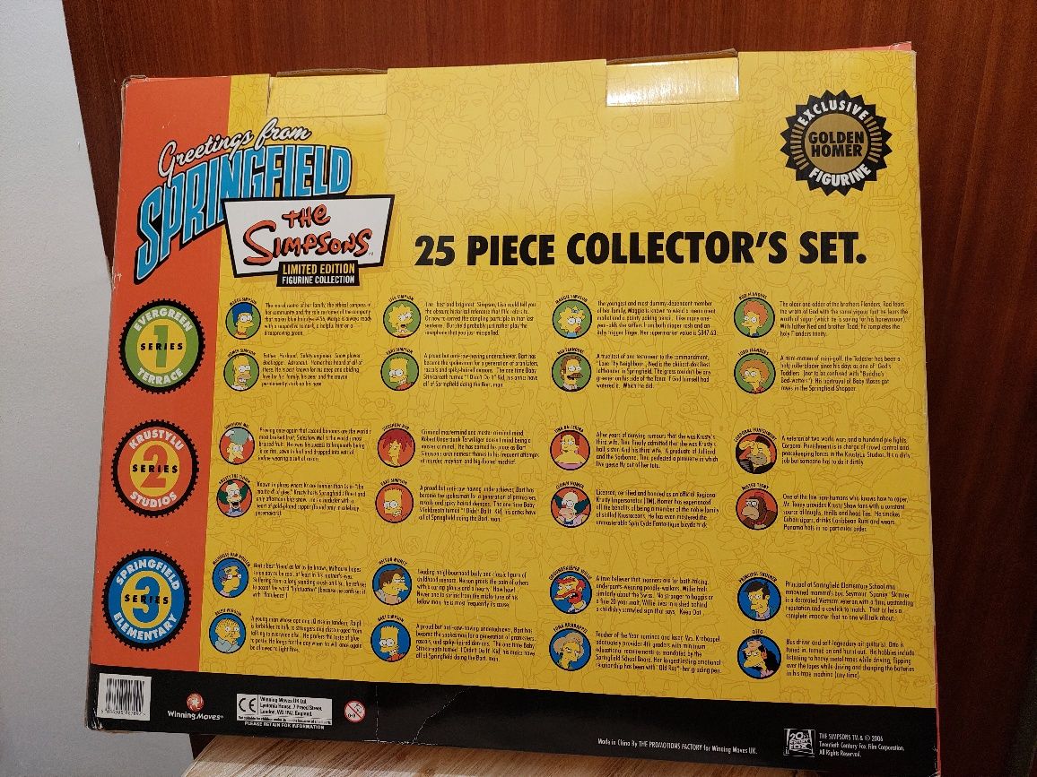 The Simpsons Limited edition figurine collection