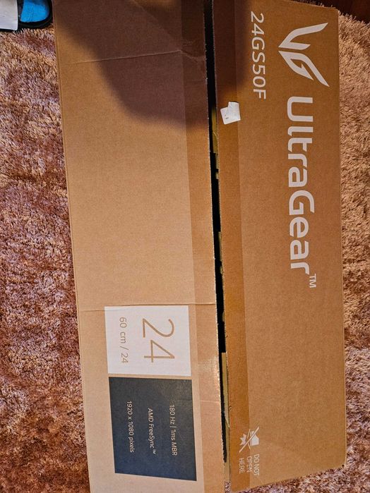 Monitor Gaming LG Ultragear 24'' FHD 180Hz FreeSync