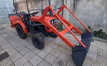 Shibaura SU1341 com carregador e fresa