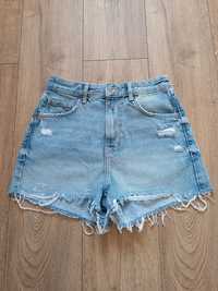 Spodenki jeansowe damskie Bershka High Waist 36