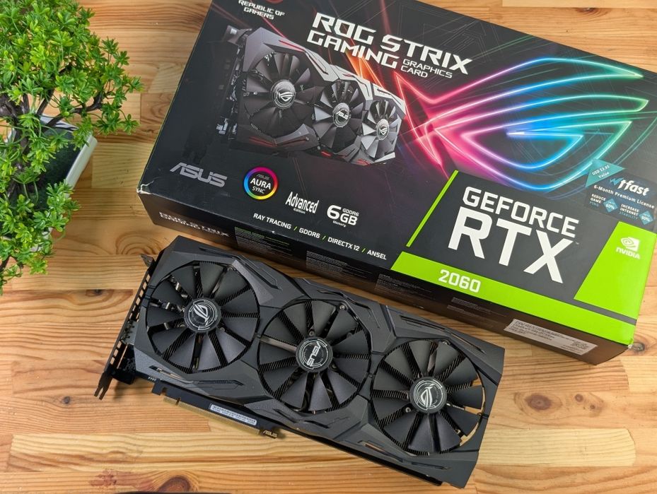 Відеокарта ASUS ROG STRIX RTX 2060 6GB (GDDR6) Гарантія | XPLAY