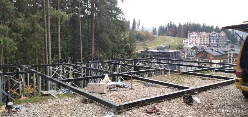 Сваї для будинку, Геошурупи , Металеві сваї , сваї гвинтові