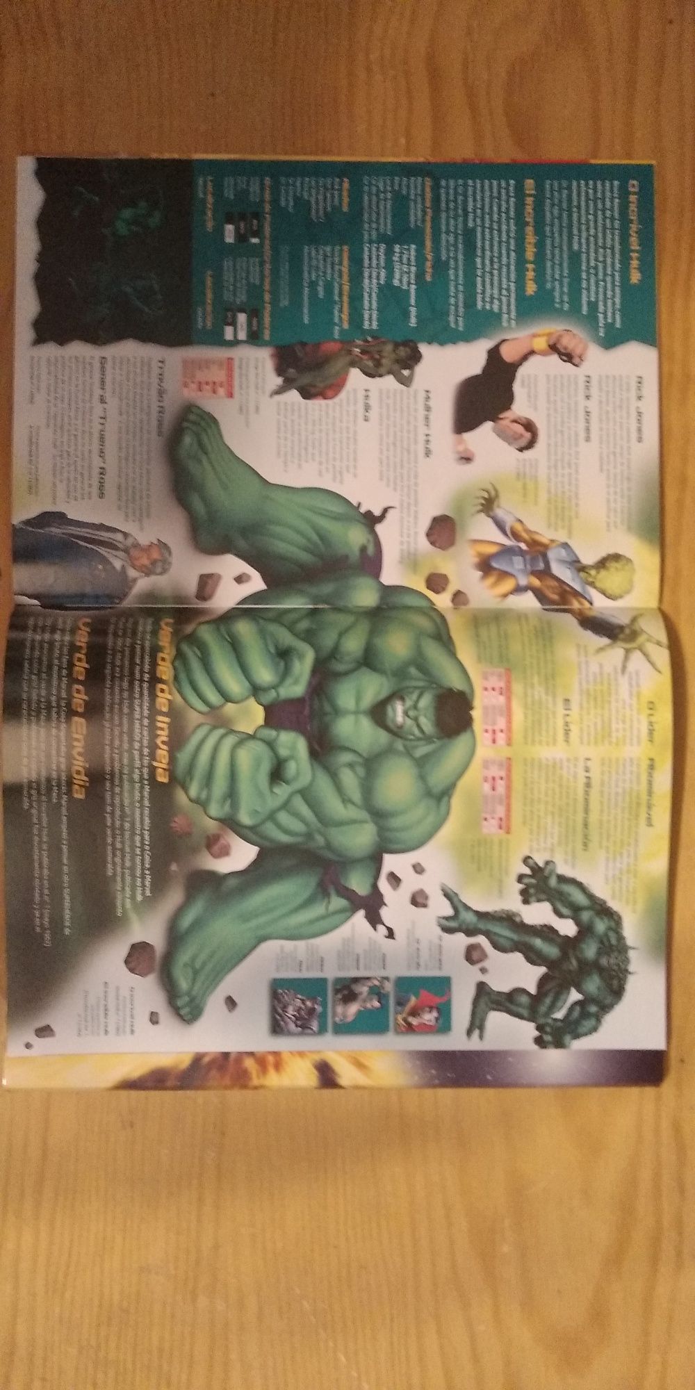 Caderneta de super-herois da Marvel