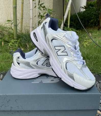 New Balance 530 White Silver Navy Eu39