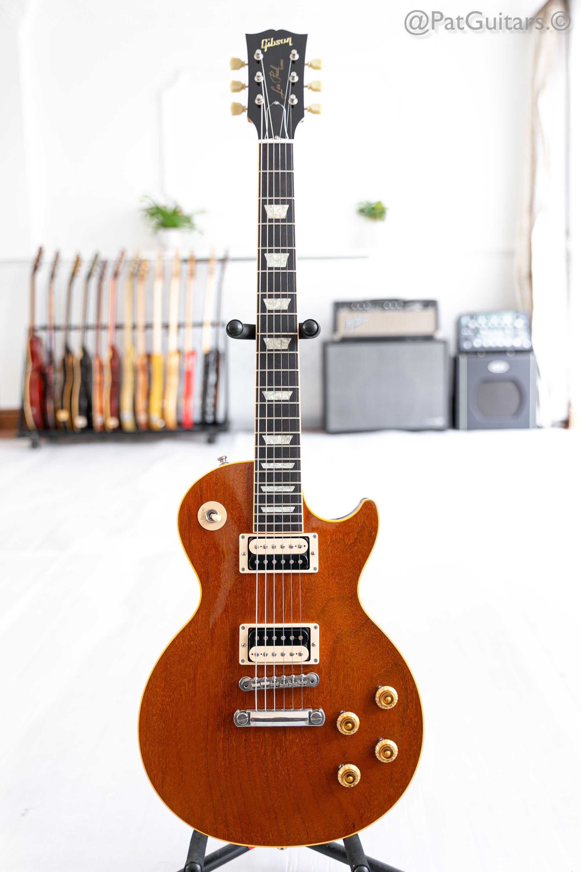 2001 Gibson Custom Shop Les Paul Classic Mahogany in natural