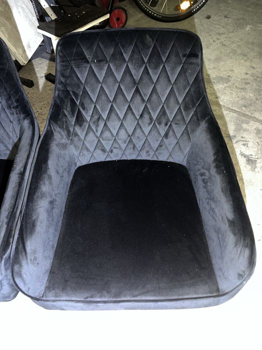 fotele welurowe 2szt super stanjak nowe