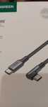 kabel USB-c - USB-c  2m ,60W Ugreen kątowy