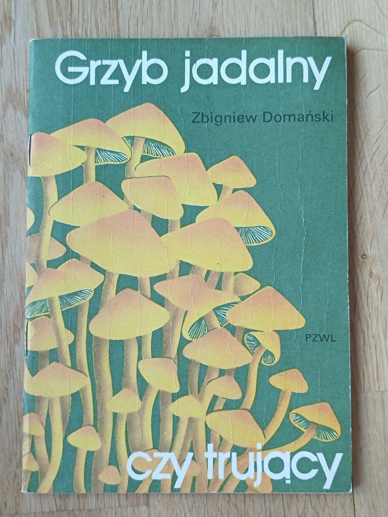 "Grzyb jadalny czy trujący" lek. Z. Domański 1988r.