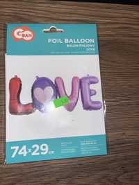 Balon foliowy litery ,,LOVE'' 74cm