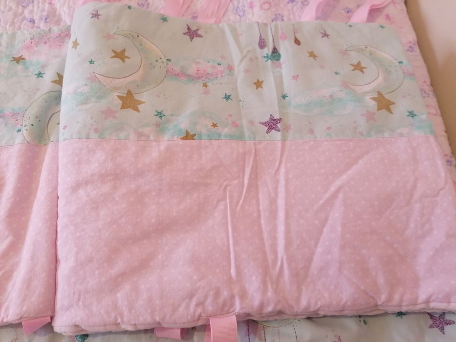 Conjunto de edredon para cama de grades