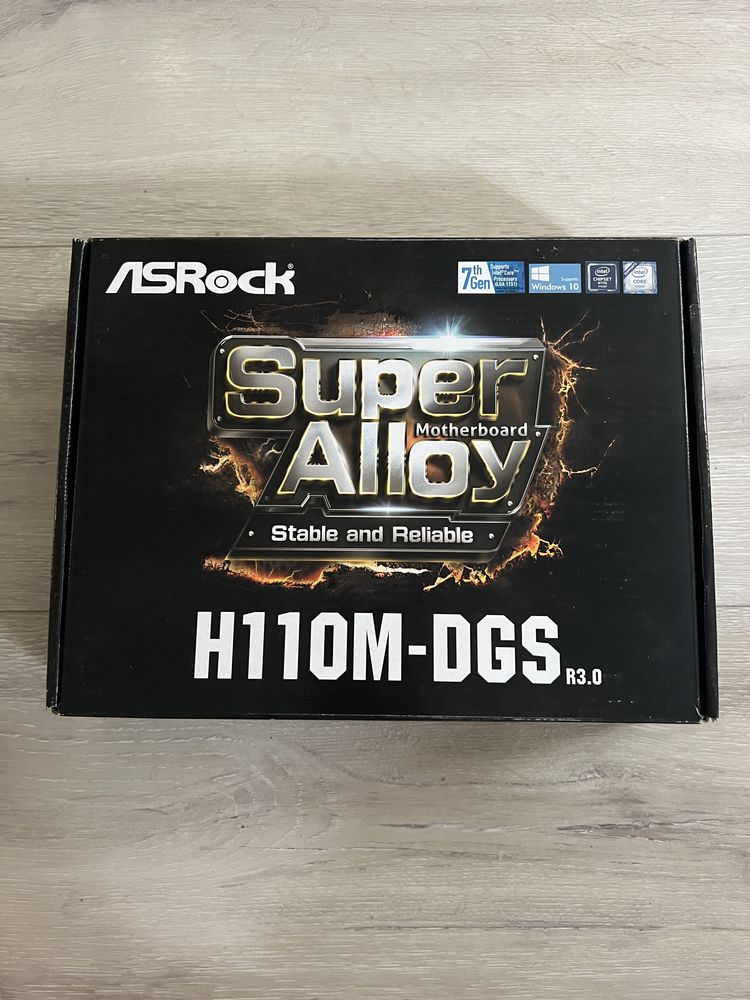 Ігровий комплект: i5-7400 + h110m-dgs + 16gb