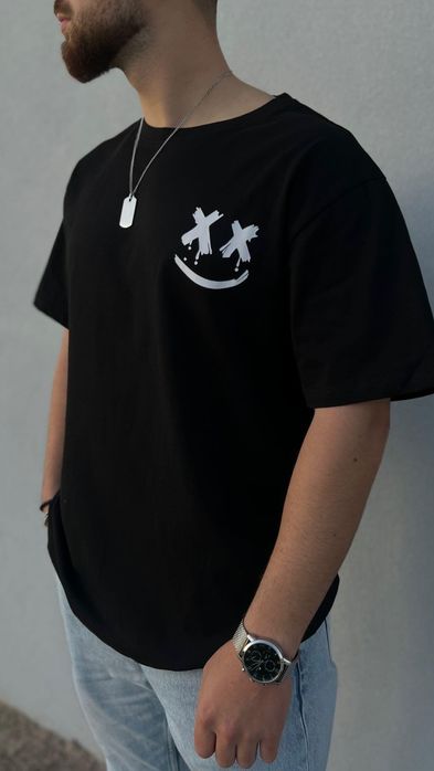 T-shirt Make Money Not Friends oversize