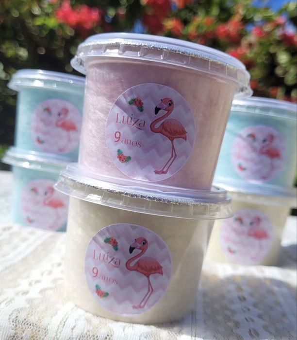 Algodão doce para festas.