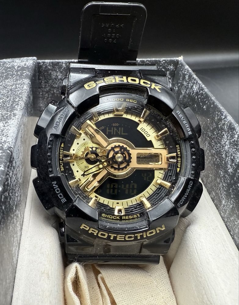Jak Nowy. Na gwarancji. Zegarek Casio G-SHOCK GA-110GB-1AER 20BAR.