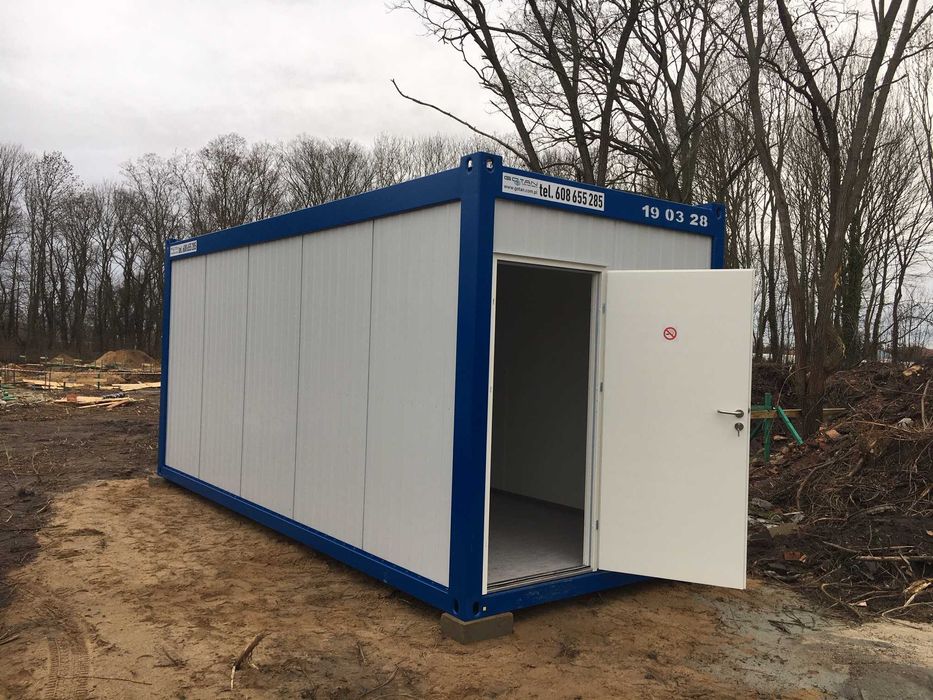 Kontener biurowy (socjalny) z klimatyzacją - ZIELONA GÓRA  WYNAJEM