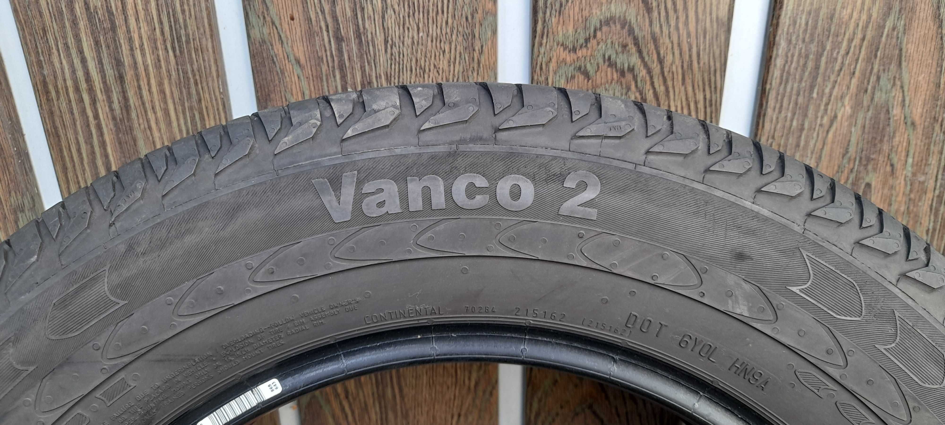 Opony letnie Continental  215/65 R16C   109/107T