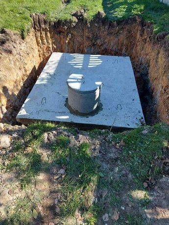 Betonowy zbiornik retencyjny na gnojówkę gnojowicę szambo 8m3