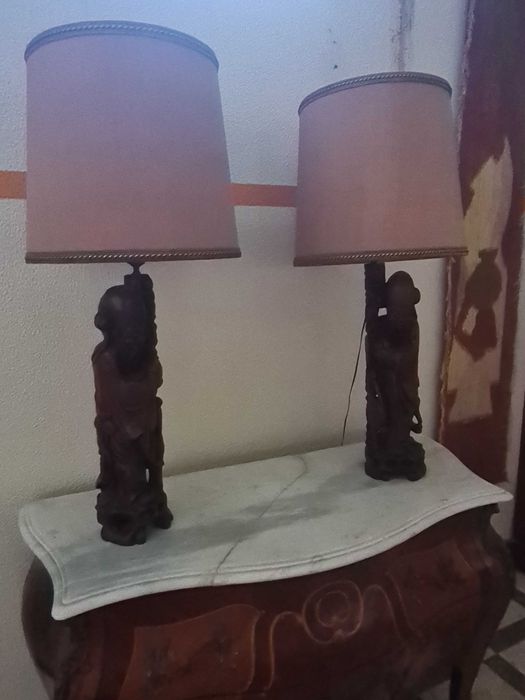 par de candeeiros Deus de vida longa, Shou Lao