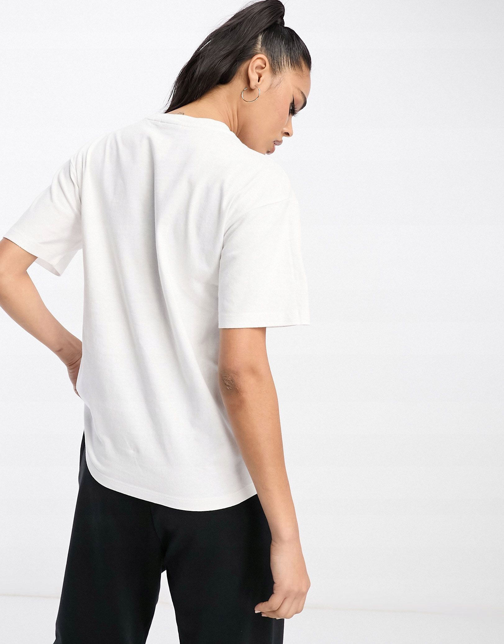 Napapijri 36 S Biały T-Shirt Z Nadrukiem R9425