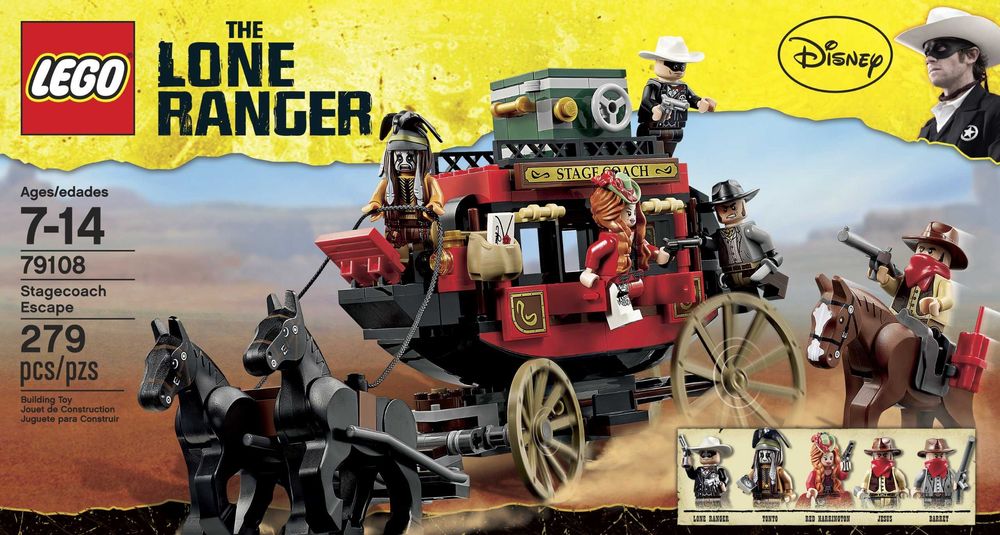 Конструктор LEGO The Lone Ranger 79106/79107/79108/79109/79110/79111