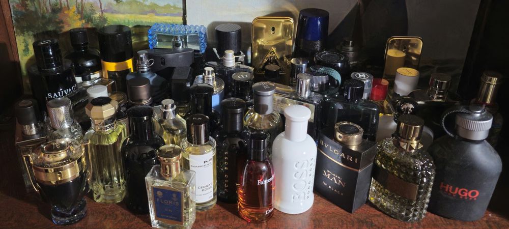 Розпродаж чоловічих парфумів (флакони та на розпив)