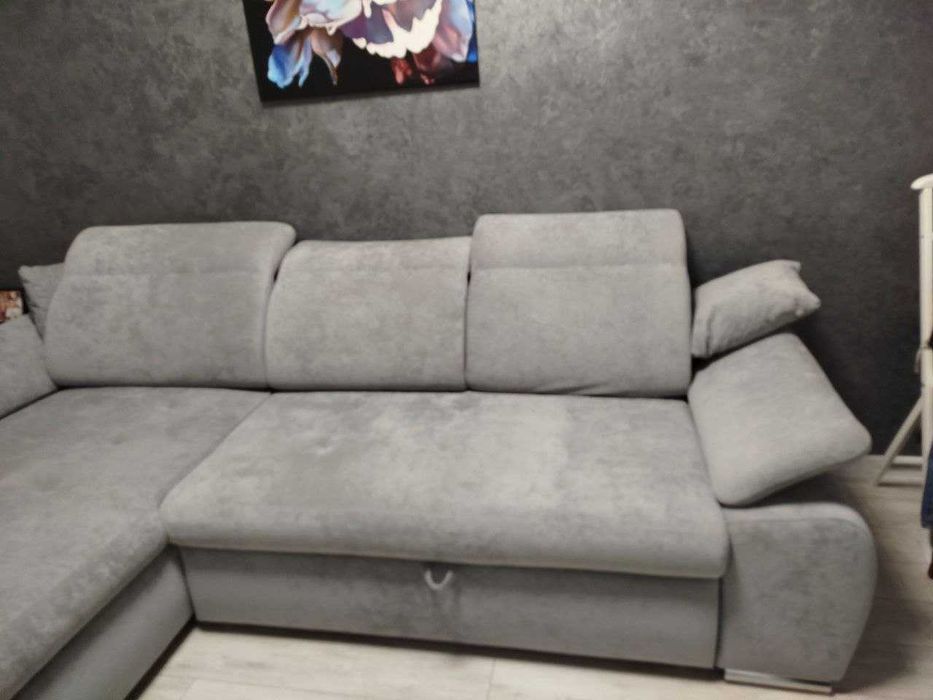 спальный  угловой раскладной диван