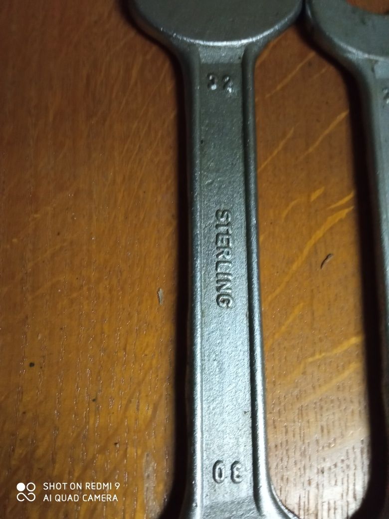 Ключи рожковые STERLING 3 шт. 22-30