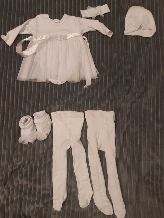 Kompet do chrztu dziewczynka rozmiar 68