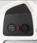 Vespa gts panel ładowarka usb, voltomierz, bezpiecznkk