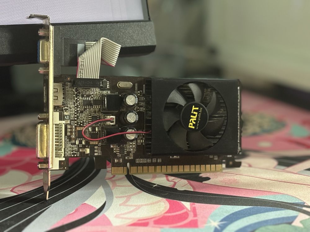 Видеокарта Palit GeForce GT 520 2GB DDR3 — для офиса и мультимедиа