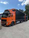 Volvo FH460 6x2 TANDEM GLOB XXL I-SHIFT JUMBO OŚ PODNOSZONA 2xALUTANK STANDKLIMA XENONY SKÓRA LODÓWKA ORUROWANIE Z HALOGENAMI ZABUDOWA ALUMINIOWA FIRANKA + PRZYCZEPA TANDEM SCHWARZMULLER FIRANKA ZESTAW PRZESTRZENNY 2013r EEV FULLSERWIS W VOLVO  Tandem Jum