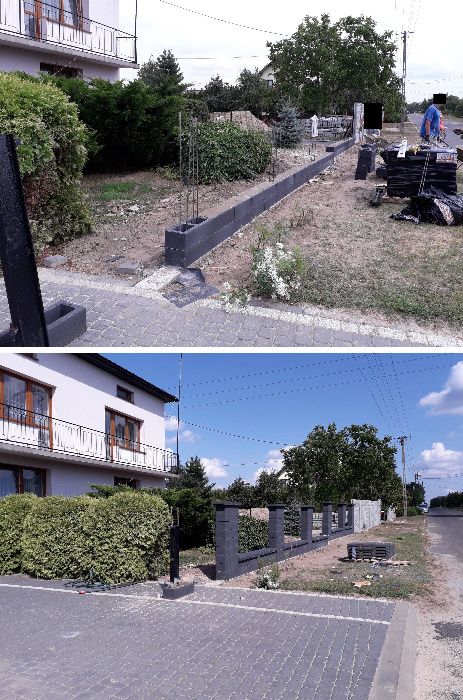 Jest Murowane ogrodzenia FrontoweKOMPLEKSOWO od A do Z